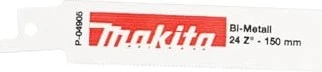 Makita BIM Metall Säbelsägeblatt 24TPI, 130x0.9mm, 5 Stück