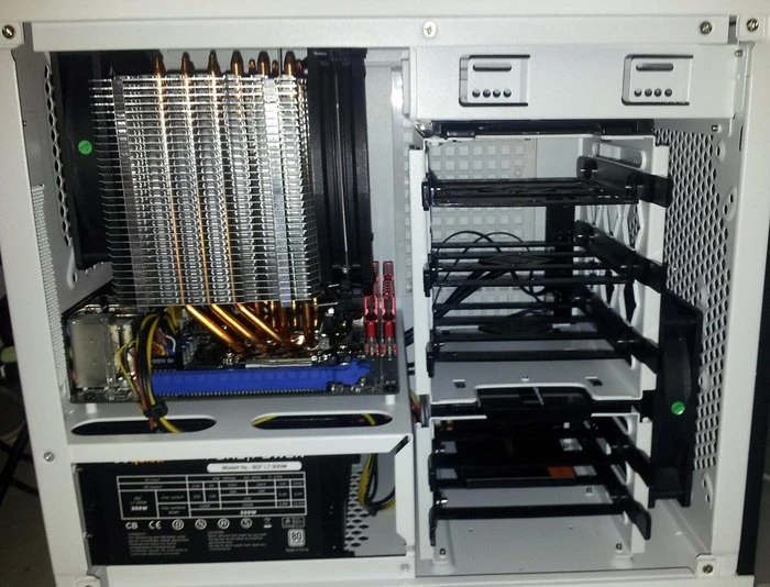 BitFenix Prodigy weiß, Mini-ITX