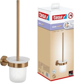 tesa Moon Bronze WC-Bürstenhalter inkl. Klebelösung Glas/bronze