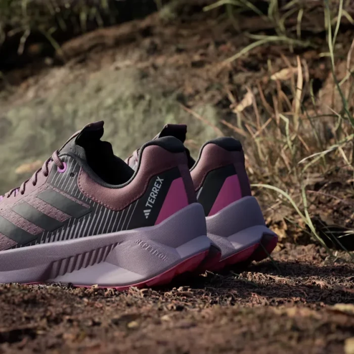 adidas Terrex Soulstride Flow GTX burgundy/core black/pink fusion (Damen)
