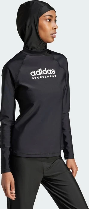 adidas Rashguard Funktionsshirt langarm schwarz (Damen)