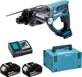 Makita DHR202RTJ Akku-Bohr-/Meißelhammer inkl. MAKPAC + 2 Akkus 5.0Ah