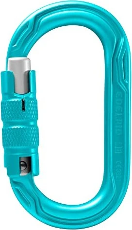 Edelrid Oval Power 2500 Triple Schraubkarabiner icemint