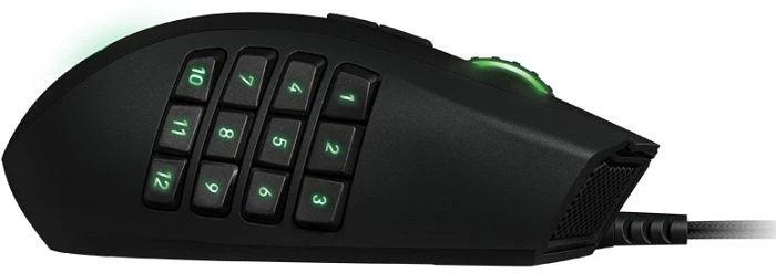 Razer Naga 2014 Left Handed Expert MMO Gaming Mouse, USB