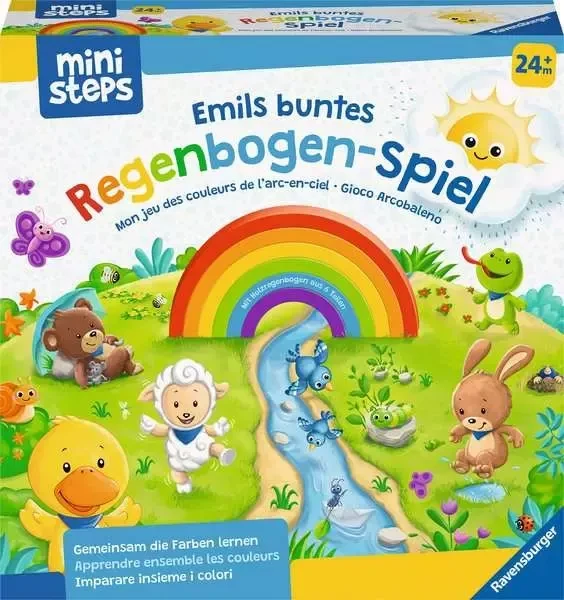 ministeps Emils buntes Regenbogen-Spiel