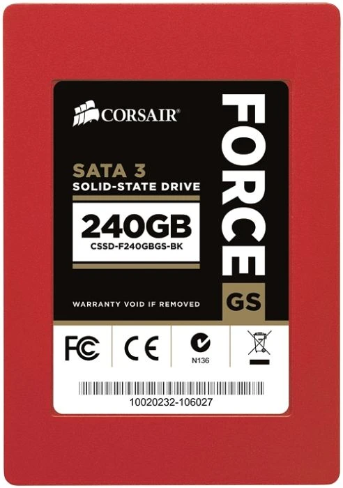 Corsair Force GS 240GB, 2.5" / SATA 6Gb/s