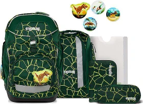 Ergobag Pack BärRex 2025 Schulrucksack-Set, 6-tlg.