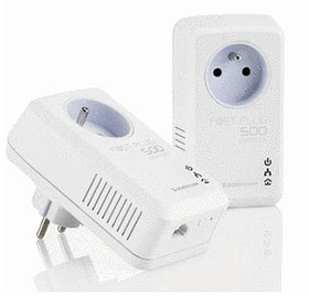 Sagem F@ST PLUG 500 Premium Starter Kit, HomePlug AV, RJ-45, 2er-Pack