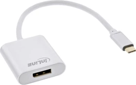 InLine Monitor Konverter USB-C Stecker auf Diplayport Buchse silber (64102S)