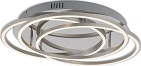 Briloner Frame LED Deckenleuchte 56W 52.5cm chrom