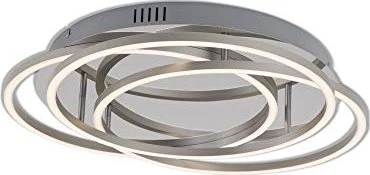 Briloner Frame LED Deckenleuchte 56W 52.5cm chrom