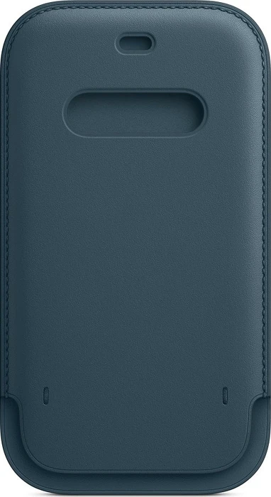Apple Lederhülle mit MagSafe für iPhone 12/12 Pro baltischblau