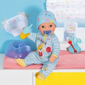 Zapf creation BABY born Puppe - Soft Touch Little Boy 36cm