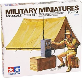 Tamiya WWII Diorama-Set Zelt mit Funk