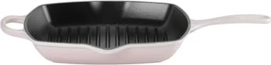 Le Creuset Grillpfanne quadratisch 26x26cm shell pink