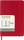 Moleskine Wochen-Notizkalender 1 Woche/1 Seite 2027, A6, Softcover, rot