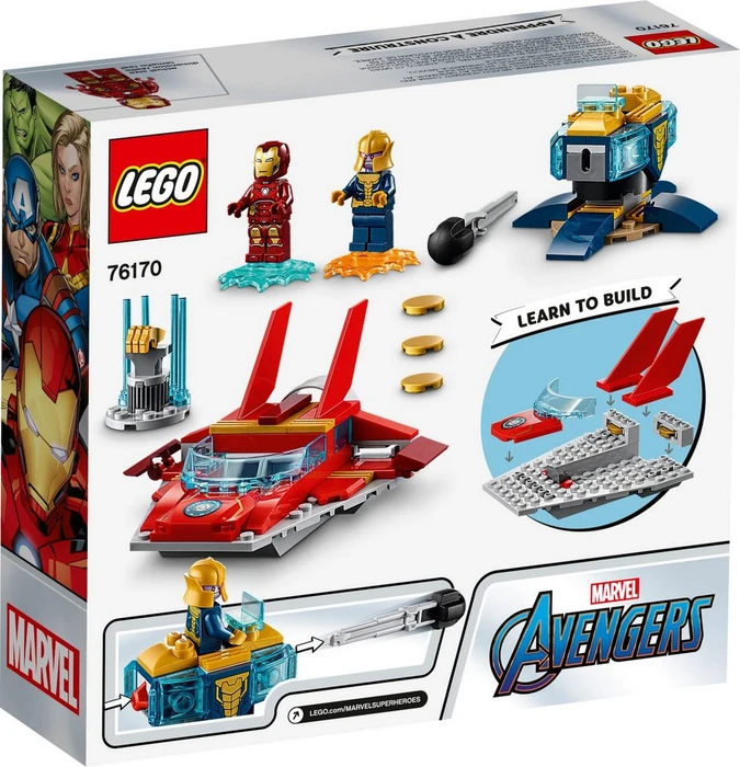 LEGO Marvel Super Heroes Spielset - Iron Man vs. Thanos