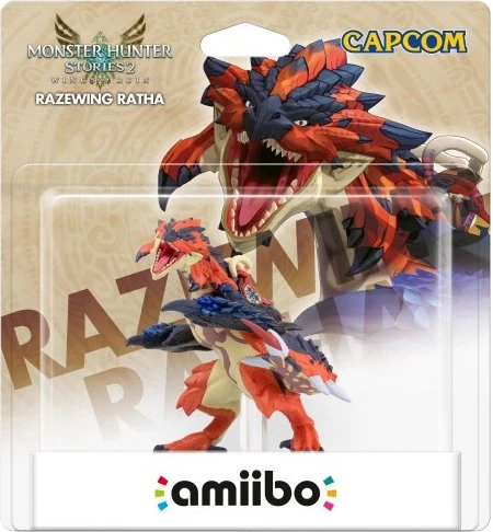 Nintendo amiibo Figur Monster Hunter Stories 2: Wings of Ruin Collection Ausmerzflügel-Ratha (Switch/WiiU/3DS)