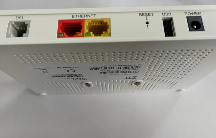 ZTE H186 Modem, 1x RJ-45