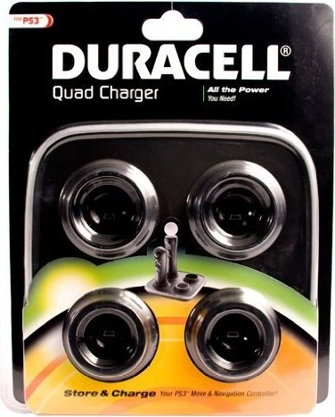 Duracell PlayStation Move Dual Charger Ladestation (PS3)