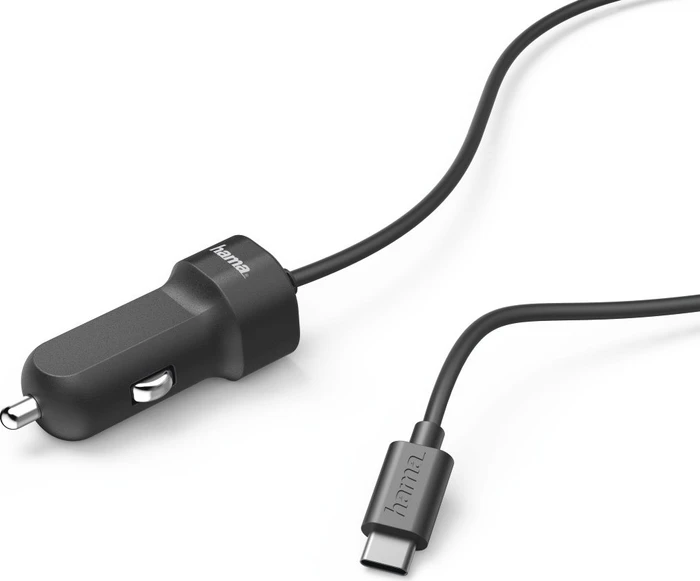 Hama Kfz-Ladegerät USB USB-C 3A schwarz
