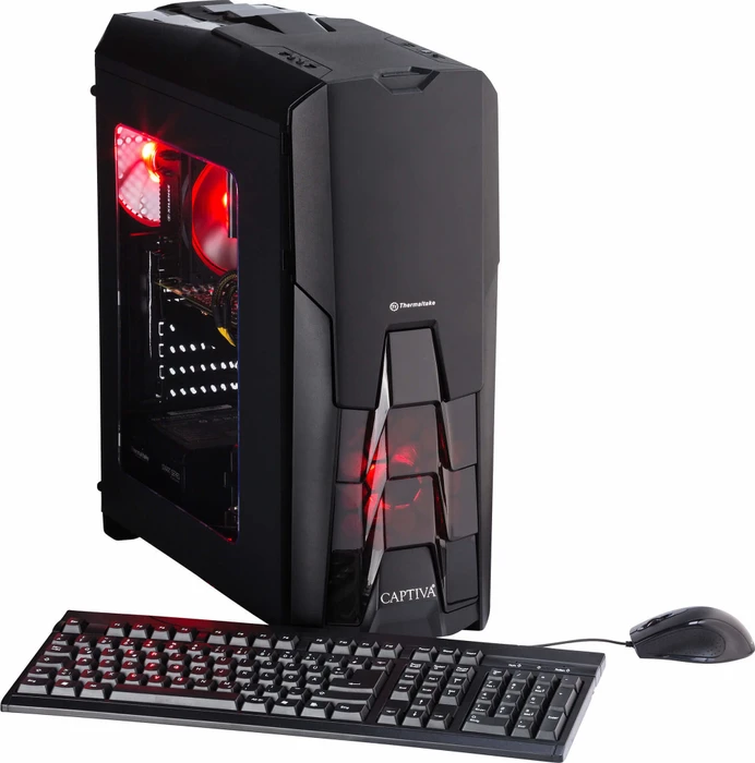 Captiva Gaming PC, Core i7-8700K, 16GB RAM, 480GB SSD, 1TB HDD, GeForce RTX 2080