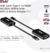 Club 3D USB Gen2 Type C to HDMI 4K120Hz HDR10 with DSC 1.2 Active Adapter M/F Vorschaubild