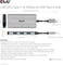 Club 3D USB-Hub, 4x USB-A 3.1, USB-C 3.1 [Stecker] Vorschaubild