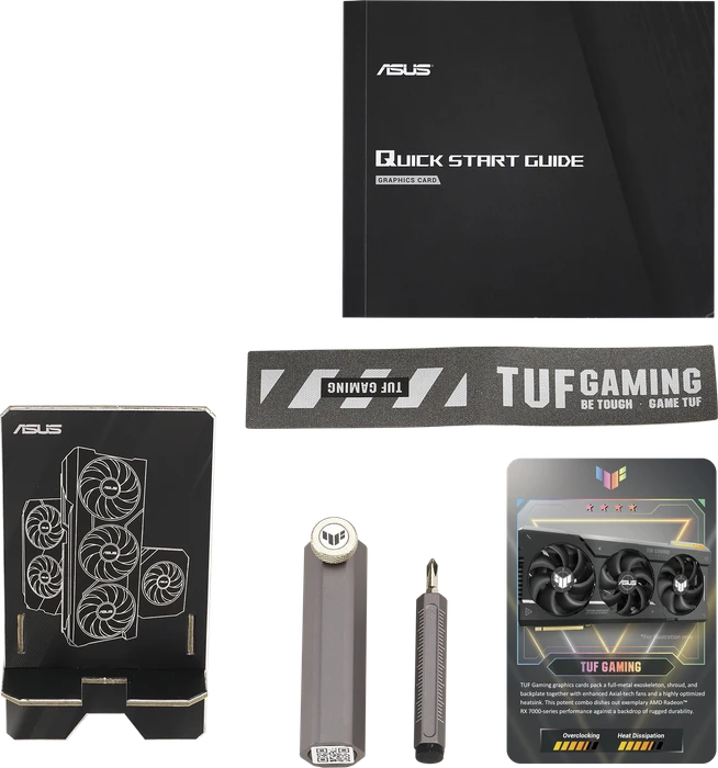 ASUS TUF Gaming Radeon RX 7900 XTX OC, TUF-RX7900XTX-O24G-GAMING, 24GB GDDR6, HDMI, 3x DP