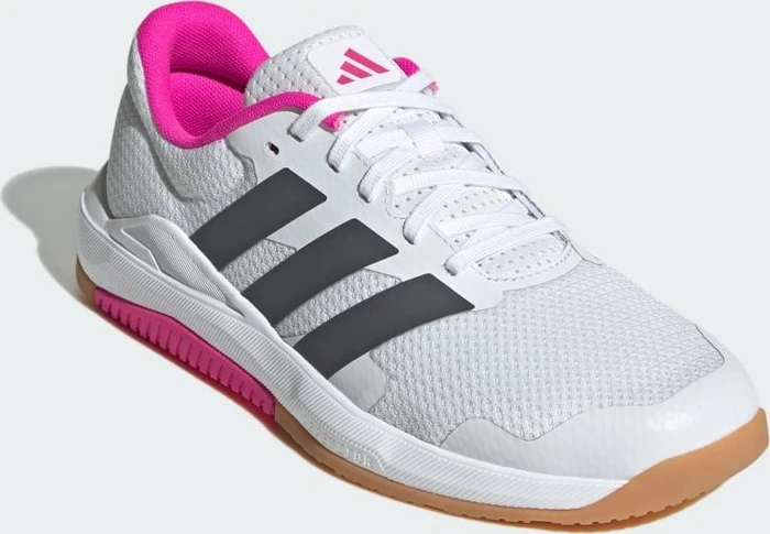adidas Dropset Base cloud white/grey five/shock pink (Damen)