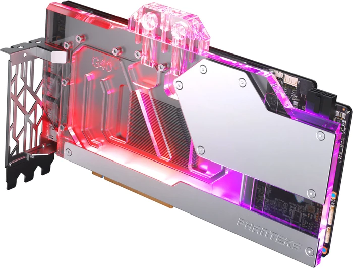 Phanteks Glacier G40 MSI, RTX 4090 Suprim & Gaming chrome, mit Backplate
