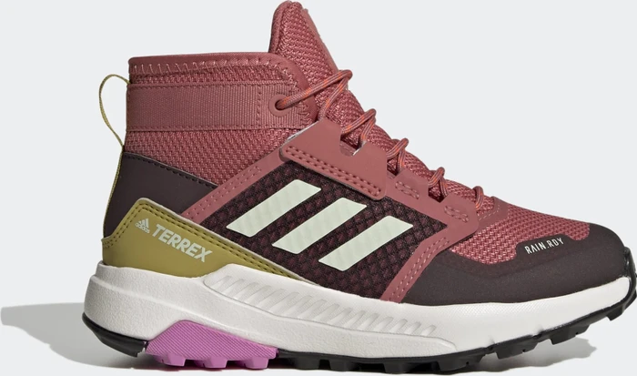 adidas Terrex Trailmaker Mid Rain.RDY wonder red/linen green/pulse lilac (Junior)