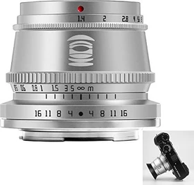 TTArtisan 35mm 1.4 für Fujifilm X silber