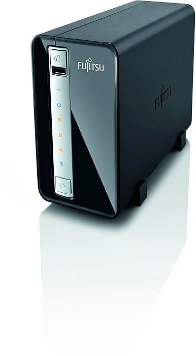 Fujitsu Celvin NAS Server Q700 2TB, 512MB RAM, 1x RJ-45 1000Base-T, 3x USB-A 2.0