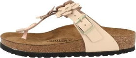 Birkenstock Gizeh Flower Embellishment Naturleder light rose (Damen)