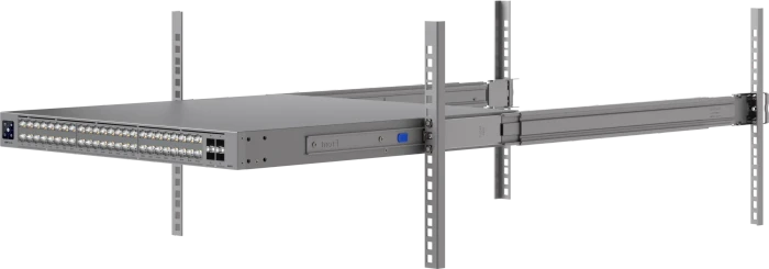 Ubiquiti UniFi Sliding Rack Rails, Rackmountschienen/Gleitschienen, grau, 21mm