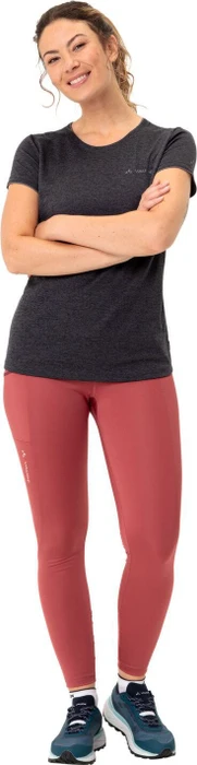 Vaude Essential Tights Hose lang brick (Damen)
