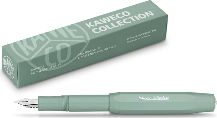 Kaweco Collection smooth sage, rechte Hand, fein