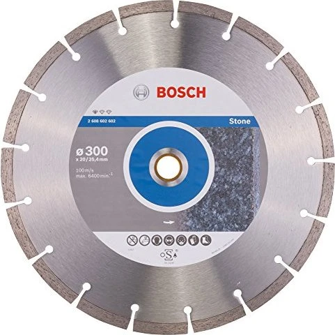 Bosch Professional Standard for Stone Diamanttrennscheibe, 300x3.1x20mm, 1 Stück