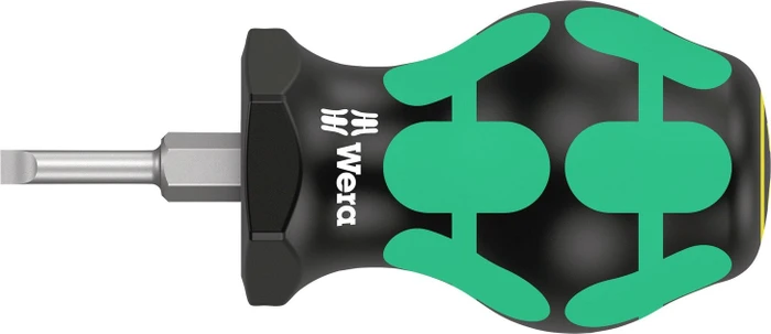 Wera Kraftform Plus Serie 300 335 Stubby Schlitz Schraubendreher