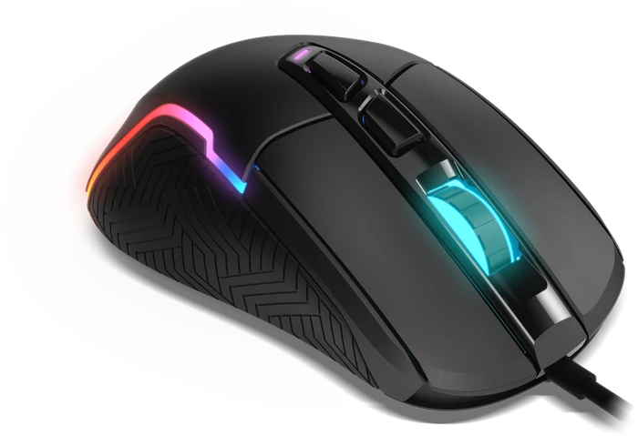 Krom Kick RGB Advanced Gaming Mouse, schwarz, USB