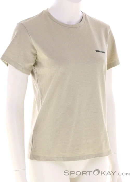 Patagonia P-6 Logo Responsibili-Tee T-Shirt kurzarm pumice stone (Damen)