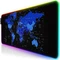 Titanwolf Global Blue RGB XXL Gaming-Mauspad, 800x300mm, schwarz/blau Vorschaubild