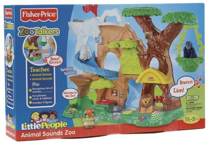 Mattel Fisher-Price - Little People - Zoo mit Tiererkennungsfunktion