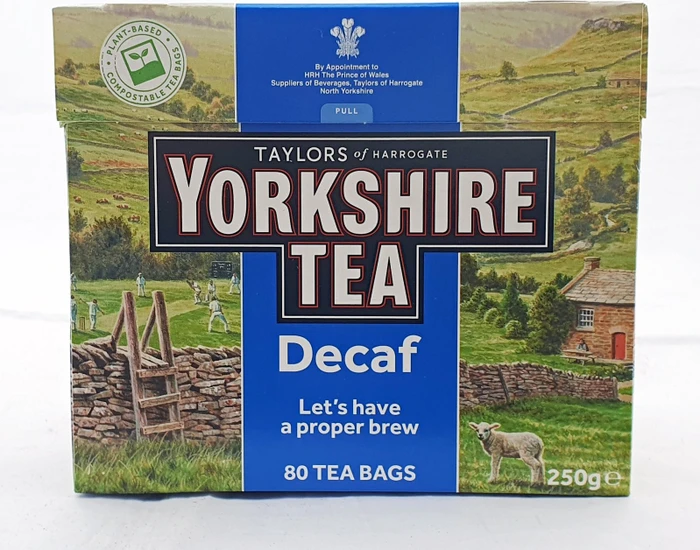 Taylors of Harrogate Yorkshire Defac Tee Beutel, 80 Stück