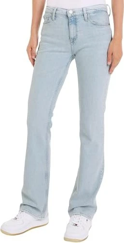 Tommy Hilfiger Maddie Bootcut mit mittelhohem Bund Jeans denim light (Damen)