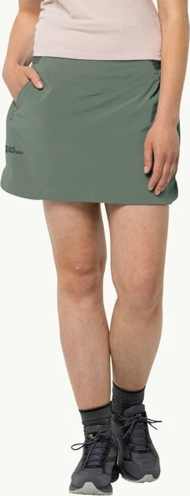 Jack Wolfskin Prelight Skort kurz picnic green (Damen)