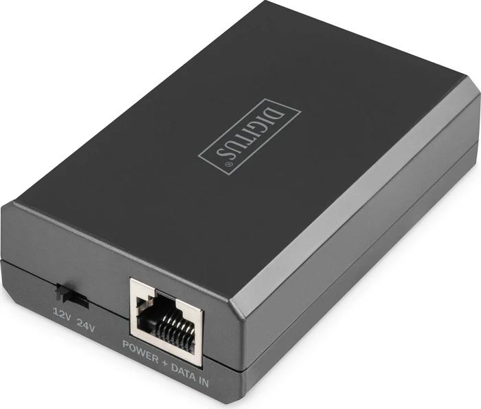 Digitus Gigabit PoE-Splitter, 2x RJ-45, PoE PD