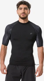 Olaian UV 500 Beast Funktionsshirt kurzarm schwarz (Herren)