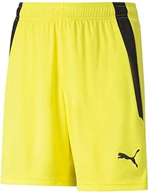 Puma TeamLIGA Shorts Trainingshose kurz fluo yellow/puma black (Junior)